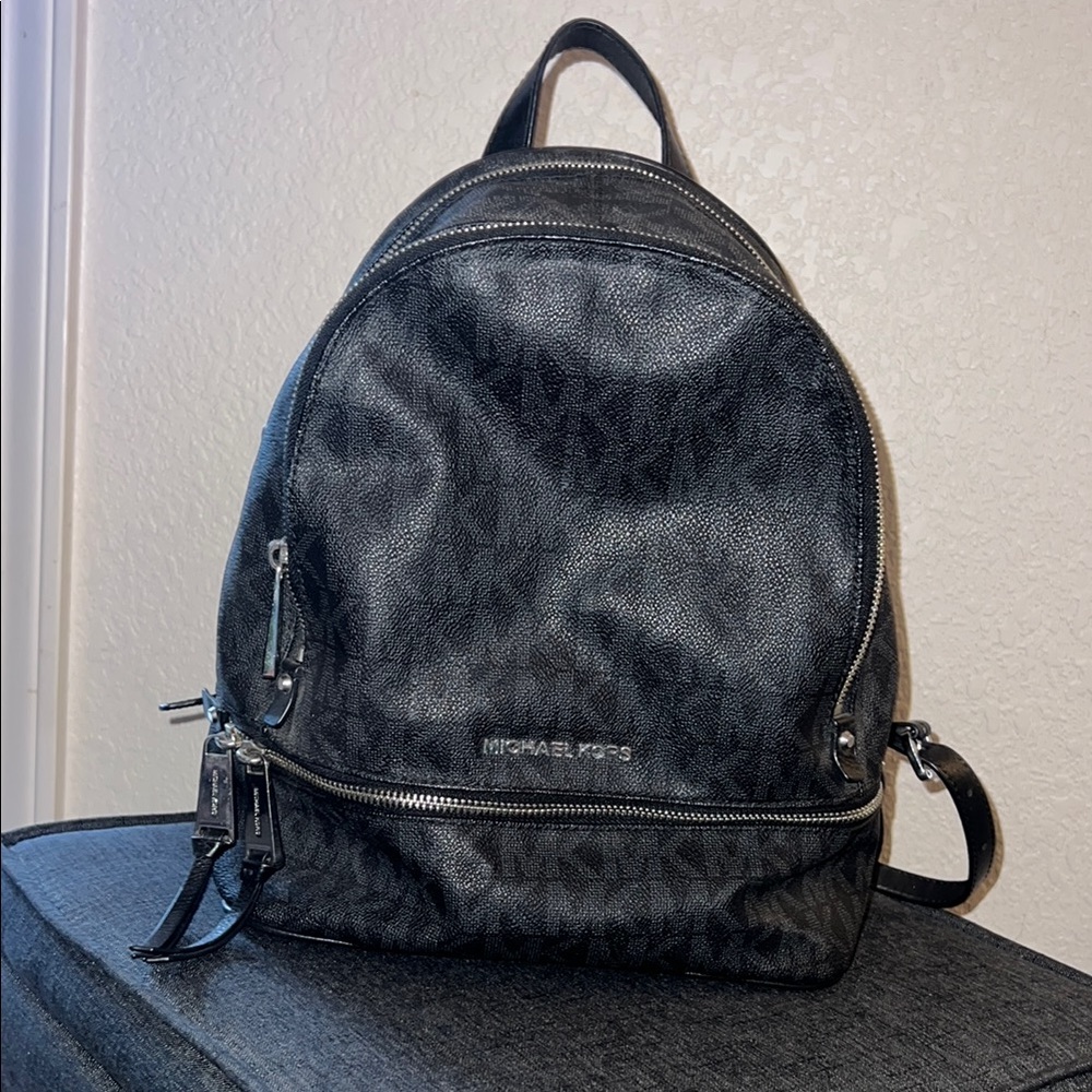 Michael Kors Black Backpack